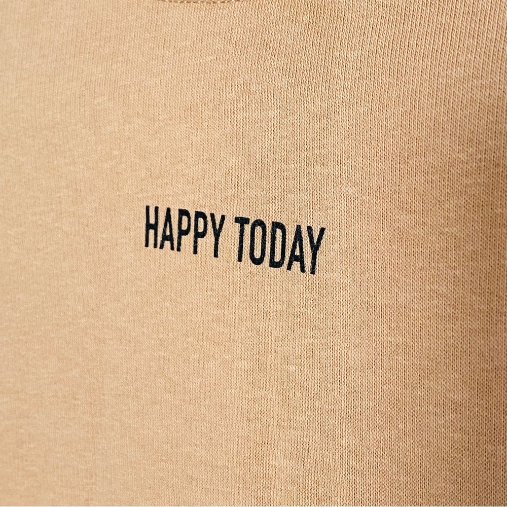 Happy Today Button Down Shirt Sweater Combo - Picture 9 of 10